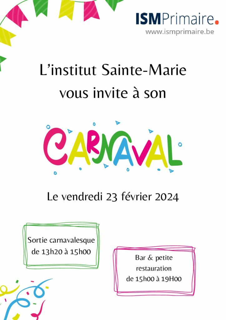 Affiche carnaval 2024